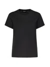 Dondup Regular Fit T-shirt With Logo In Black