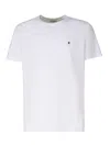 Dondup White T-shirt With Logo In White