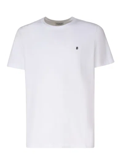Dondup Regular Jersey T-shirt In White