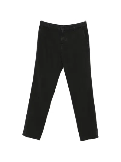 Dondup Regular Trousers In Black