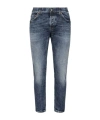 Dondup Relaxed Fit Jeans In Blue