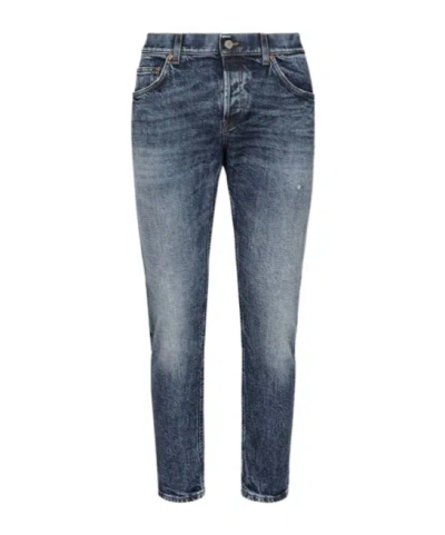 Dondup Relaxed Fit Jeans In Blue