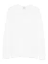 Dondup Ribbed Sweater In White