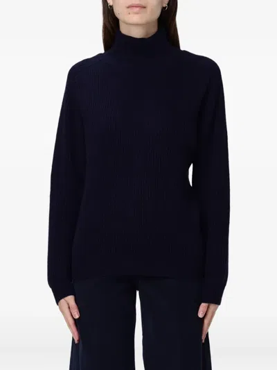 Dondup Ribbed Turtleneck Knitwear In Black