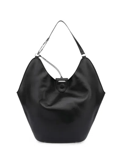 Dondup Ring-detail Tote Bag In Black