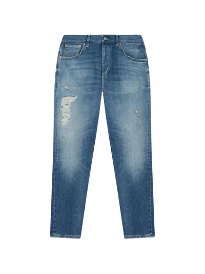 DONDUP RIPPED JEANS