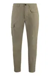 Dondup Cotton Cargo Trousers Multiple Pockets