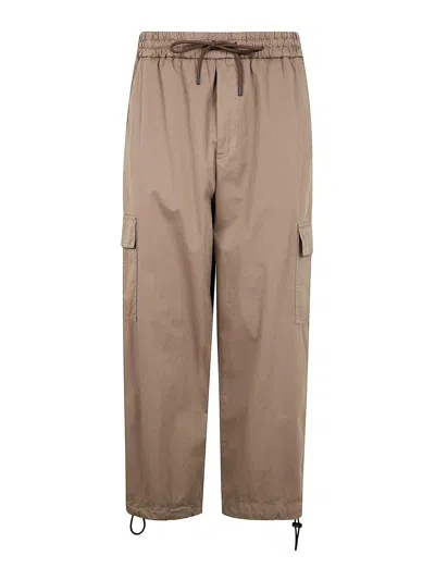 Dondup Rodri Cargo Trousers In Neutral