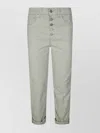 Dondup Rolled Cuffs Button Five-pocket Trousers