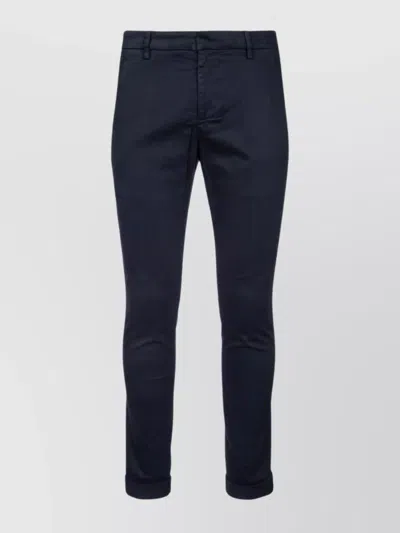 DONDUP ROLLED CUFFS TROUSERS POCKETS
