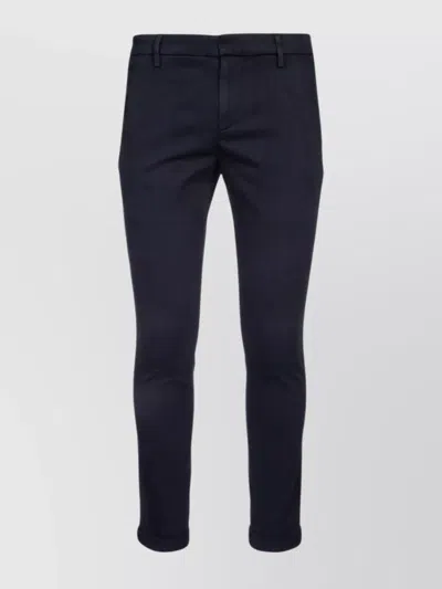 DONDUP ROLLED CUFFS TROUSERS POCKETS