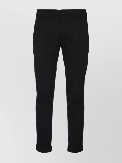 DONDUP ROLLED CUFFS TROUSERS POCKETS