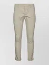 Dondup Rolled Cuffs Trousers With Side And Back Pockets