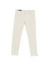 Dondup Five-pocket Belt-loop Jeans In Neutral
