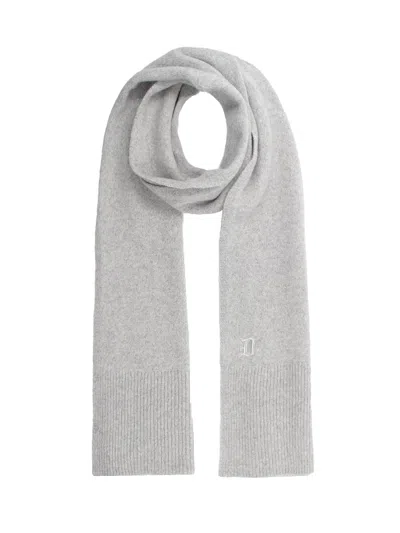 Dondup Scarf In Grey