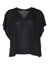 Dondup V Neck Sweater In Black