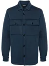 Dondup Jacke Aus Scuba-jersey In Blau