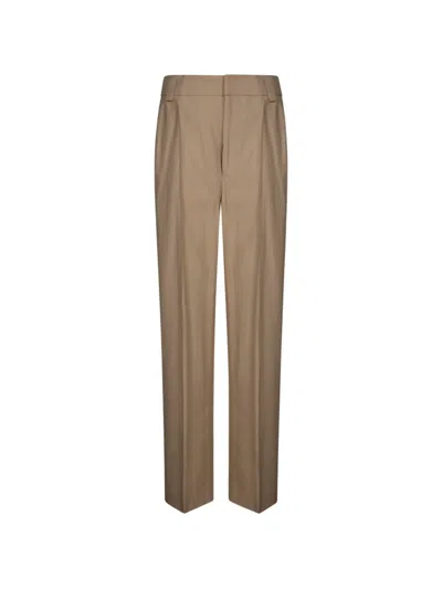 Dondup Seam Trousers In Brown