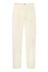 Dondup Logo Detail Track Pants In White