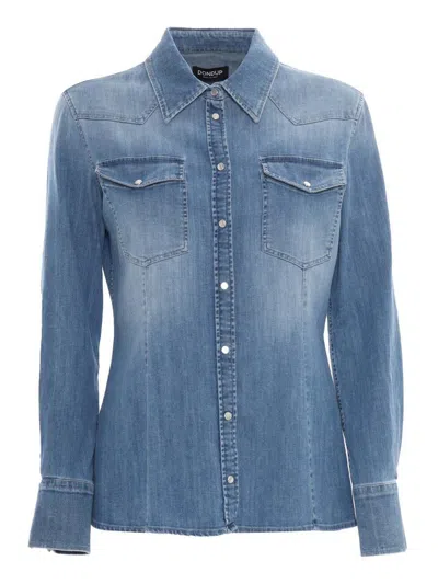 Dondup Shirt In Blue