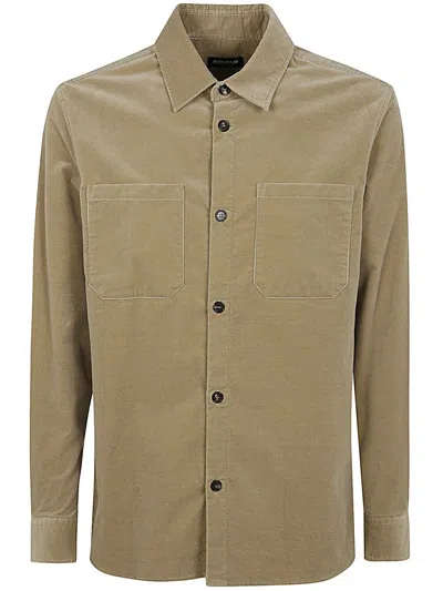 Dondup Shirt Corduroy Clothing In Beige