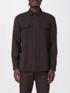 Dondup Shirt  Men Color Brown In Multi