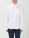 Dondup Lapel Shirt In White