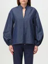 Dondup Denim Blouse In Blue