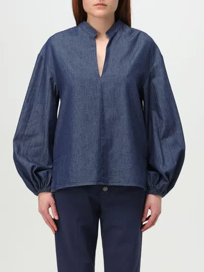 DONDUP TOP DONDUP WOMAN COLOR BLUE,G84003009
