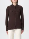 Dondup Shirt  Woman Color Brown In Brown
