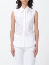 DONDUP SHIRT DONDUP WOMAN COLOR WHITE,F20285001