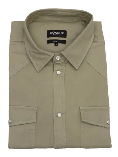 Dondup Shirt In Green