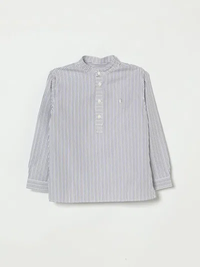 Dondup Shirt  Kids Kids Color White In Blue