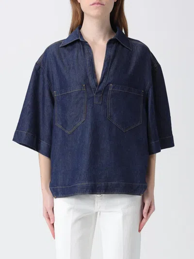 Dondup Shirt Woman  In Blue