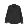 Dondup Fabric Shirts In Black