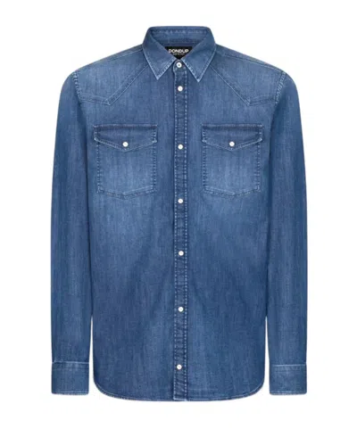 Dondup Shirts In Blue