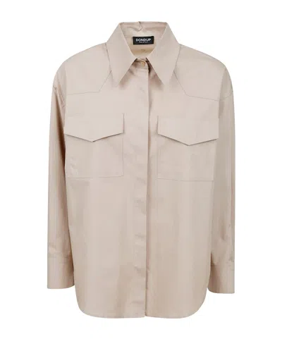 Dondup Shirts In Brown