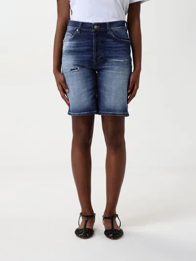Dondup Short  Woman Color Blue