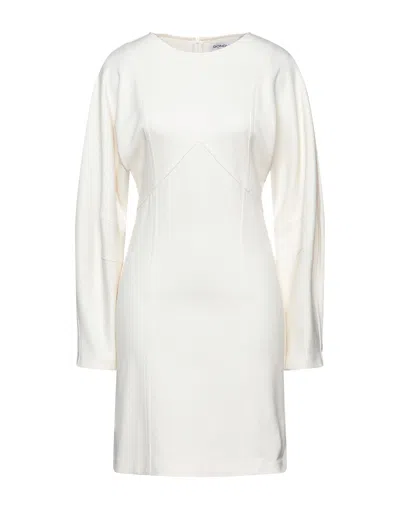 Dondup Short Dresses In White