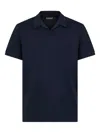 Dondup Short-sleeve Polo T-shirt In Blue