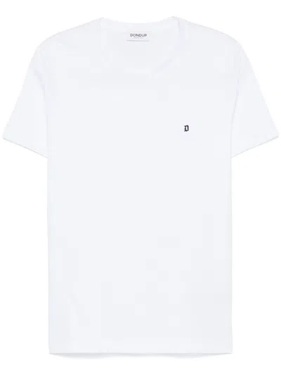 DONDUP DONDUP SHORT SLEEVES T-SHIRT WITH SMALL LOGO