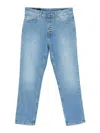 Dondup Light Blue Cotton Koons Jeans