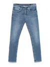 Dondup George Jeans Trousers Rolled Cuffs