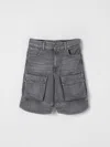 Shop Dondup Shorts  Kids Kids Color Grey