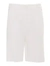 Dondup Bermuda Nita In Jersey In White