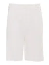 Dondup Bermuda Nita In Jersey In White
