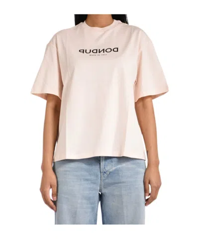 Dondup Short-sleeved T-shirt In Pink