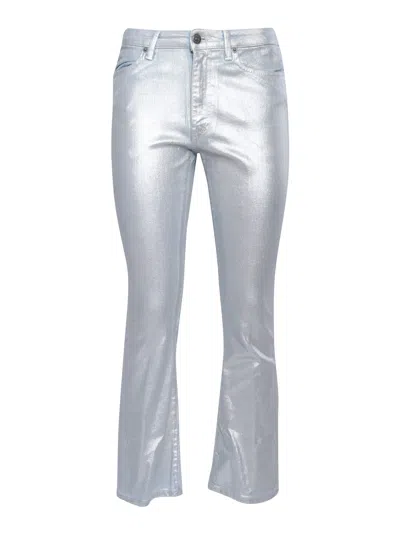 Dondup Silver Jeans In Blue