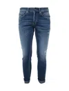 DONDUP SKINNY COTTON JEANS,UP232.DS0145U.FH2