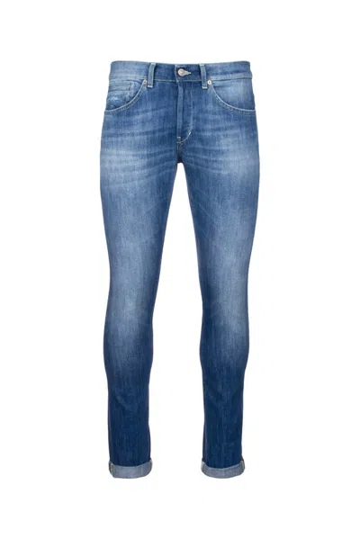 Dondup Skinny Denim Jeans In Blue
